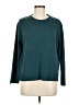 Ella Moss Solid Teal Pullover Sweater Size M - photo 1