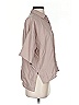 Everlane 100% Tencel Solid Tan 3/4 Sleeve Button-Down Shirt Size XXS - photo 4