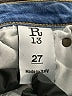 R13 Hearts Blue Jeans Size 27 waist - photo 6