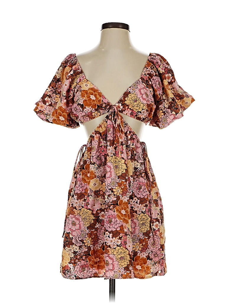 Pre-owned Forever 21 Cocktail Dress In Brown