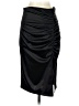Alex & Sophia Solid Black Formal Skirt Size S - photo 1