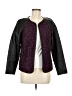 Joan Rivers Animal Print Burgundy Jacket Size 6 - photo 1