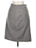 Ann Taylor Solid Gray Wool Skirt Size 6 (petite) - photo 2