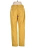 Express Solid Yellow Casual Pants Size 4 - photo 2