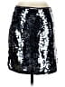Free Press 100% Polyester Silver Casual Skirt Size S - photo 1