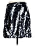 Free Press 100% Polyester Silver Casual Skirt Size S - photo 2