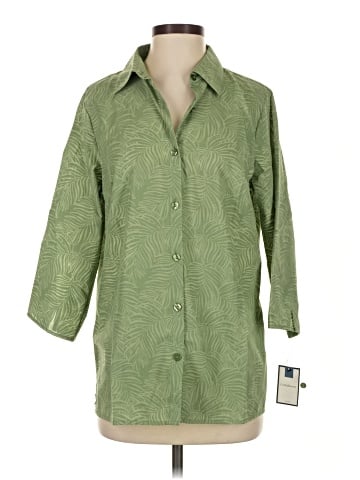 Croft & Barrow 3/4 Sleeve Blouse (view 1)