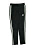 Adidas 100% Polyester Black Track Pants Size S (kids) - photo 1