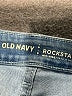 Old Navy Solid Blue Jeans Size 0 - photo 7