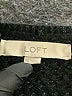 Ann Taylor LOFT Metallic Black Pullover Sweater Size M - photo 7