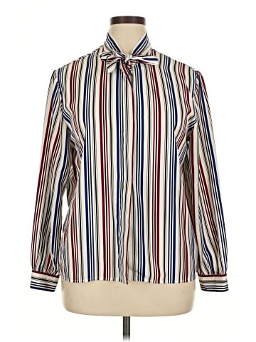 Leslie Fay Long Sleeve Blouse (view 1)