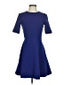 Zara Solid Blue Cocktail Dress Size S - photo 1