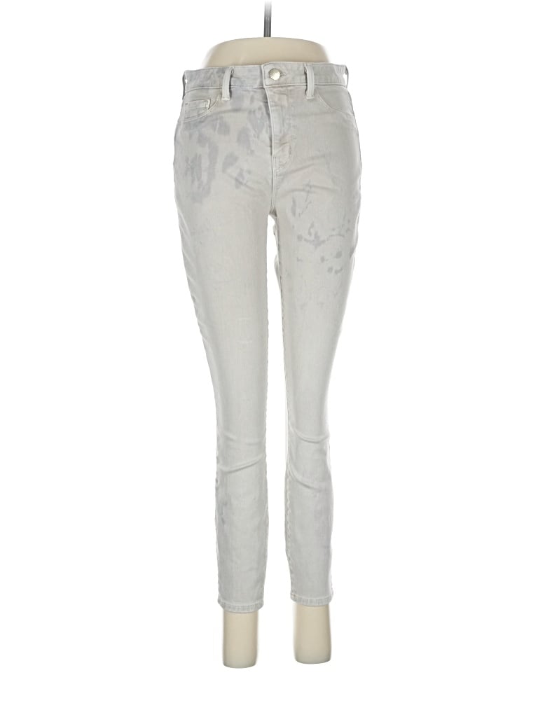 Pre-owned L'agence Jeans In Silver