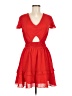 Prettygarden 100% Polyester Red Casual Dress Size M - photo 1