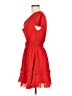 Prettygarden 100% Polyester Red Casual Dress Size M - photo 5