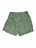 Unbranded 100% Polyester Stripes Green Shorts Size M - photo 2