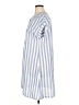 Unbranded 100% Polyester Stripes Blue Casual Dress Size XL - photo 5