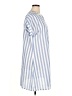 Unbranded 100% Polyester Stripes Blue Casual Dress Size XL - photo 4
