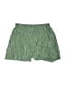Unbranded 100% Polyester Stripes Green Shorts Size M - photo 1