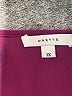 maette 100% Polyester Purple Short Sleeve Blouse Size 1X - photo 7