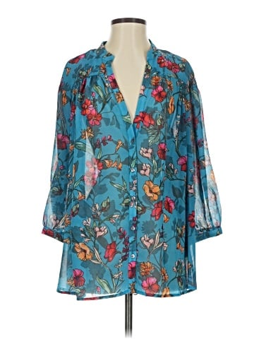 Wayward Fancies 3/4 Sleeve Blouse (view 1)