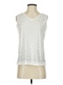 Weslee Rose Silver Sleeveless Top Size S - photo 1