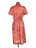 One Way Paisley Orange Casual Dress Size M (estimated) - photo 2
