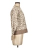 DKNY Animal Print Tan Pullover Sweater Size M - photo 4