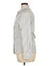 Unbranded Stripes Gray Long Sleeve Button-Down Shirt Size XL - photo 5