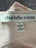 Charlotte Russe 100% Polyester Solid Tan Romper Size S - photo 4