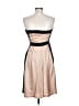 The Limited Color Block Tan Black Cocktail Dress Size 10 - photo 2