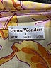 Seven Wonders 100% Polyester Floral Orange Long Sleeve Blouse Size 8 - photo 7