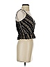 Mi ami 100% Rayon Black Sleeveless Blouse Size XS - photo 4