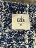 CAbi Checkered-gingham Blue Jacket Size XS - photo 6