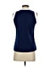 Belyn Key Blue Sleeveless T-Shirt Size XXS - photo 2