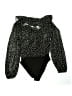 Unbranded 100% Polyester Black Bodysuit Size M - photo 2