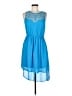Jealous Tomato 100% Polyester Blue Cocktail Dress Size M - photo 1