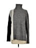 Athleta Color Block Gray Turtleneck Sweater Size XS - photo 1