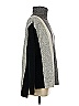 Athleta Color Block Gray Turtleneck Sweater Size XS - photo 4