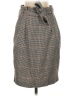 H&M Houndstooth Gray Casual Skirt Size 4 - photo 1