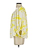 Vince Camuto 100% Polyester Yellow 3/4 Sleeve Blouse Size S - photo 5