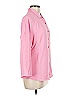 Unbranded Pink 3/4 Sleeve Button-Down Shirt Size M - photo 4