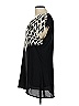 H&M 100% Polyester Black Short Sleeve Blouse Size 10 - photo 5