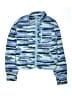 Athleta Girl 100% Polyester Print Blue Jacket Size 16 - photo 1