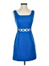 Assorted Brands Argyle Blue Cocktail Dress Size XS - photo 1