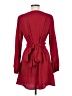 Unbranded 100% Polyester Solid Burgundy Cocktail Dress Size M - photo 2
