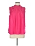 Max Studio 100% Polyester Pink Sleeveless Blouse Size L - photo 1