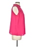 Max Studio 100% Polyester Pink Sleeveless Blouse Size L - photo 4