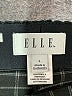 Elle Plaid Black Dress Pants Size L - photo 7