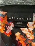 Attention 100% Polyester Floral Black Short Sleeve Blouse Size L - photo 7